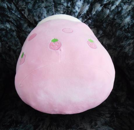 Plyšák/vankúšik bubble tea jahody,