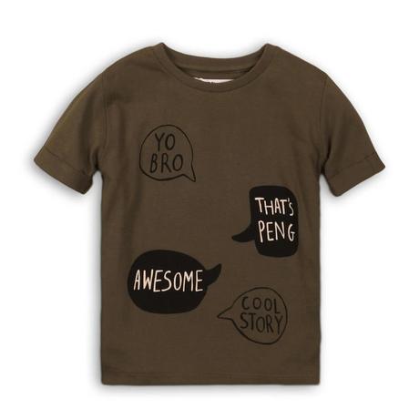 Olivové chlapčenské tričko, minoti,80 / 86 / 92 / 98