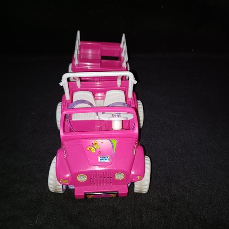 Retro jeep pre malé bábiky, 