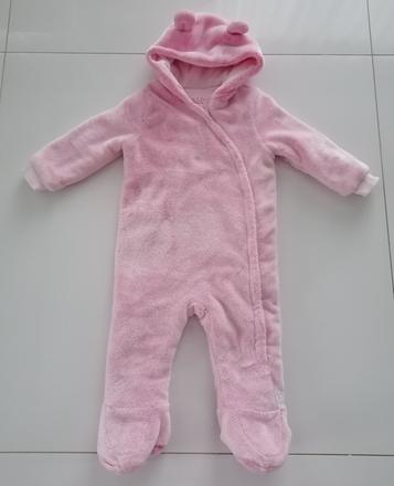 Chlpatý overal s uškami, f&f,80