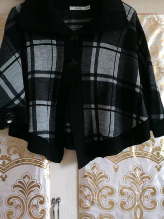 Pletené pončo, m&co,m