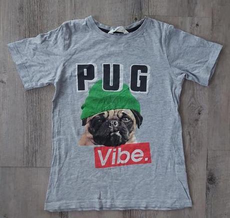 2 chlapčenské letné tričká, h&m,152