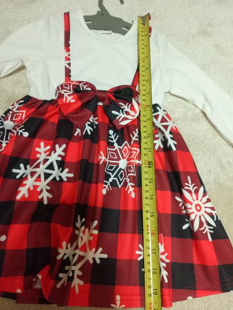 Vianočné šaty veľ.92, 92