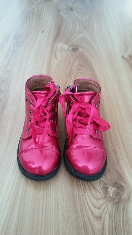 Červená kotníková obuv mayoral, mayoral,20