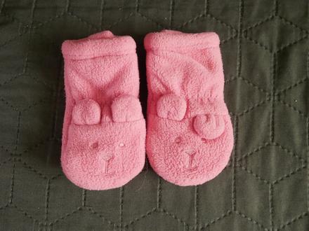 Flísove rukavičky s lepákom, gap,68