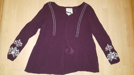 Bordová tunika vel. 46, 46