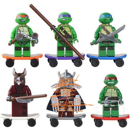 Lego ninja korytnačky, 