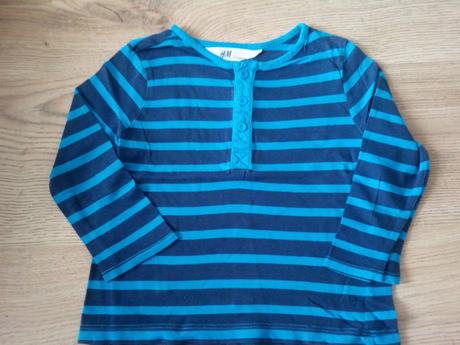 Páskované tričko 1-2 roky, h&m,92