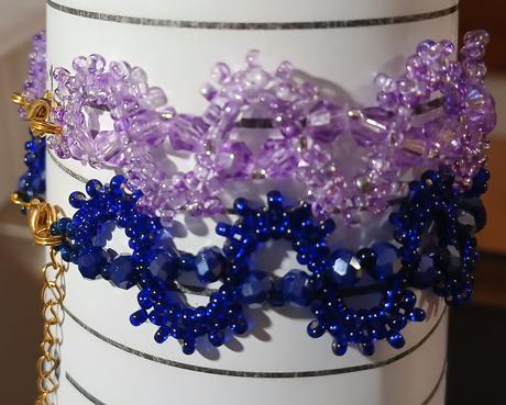 Jemné náramky na leto v rôznych farbách, 