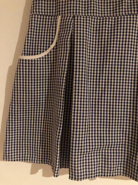 Kockované šatičky george, 134