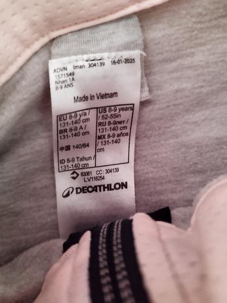 Športová súprava., decathlon,134