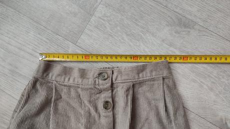 Menčestrová sukňa, h&m,128