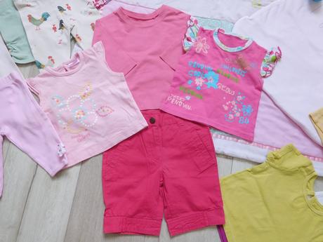 Balík oblečenia pre dievčatko 50/80 0/18 mesiac,