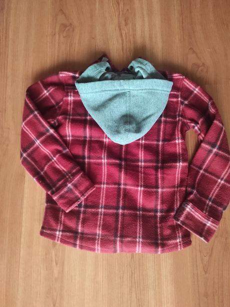 Flísová košelova bunda - mikina, lee cooper,128