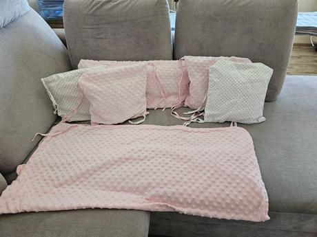 Vankúšový mantinel do postieľky, šírka (cm): 60,dĺžka (cm): 120