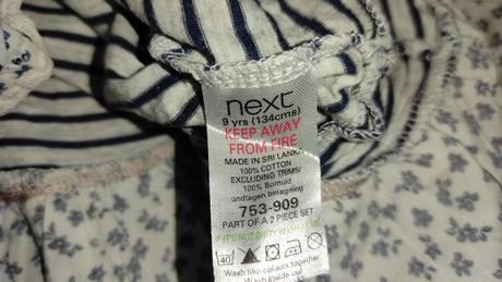 Šaty/tunika do skoly, next,134