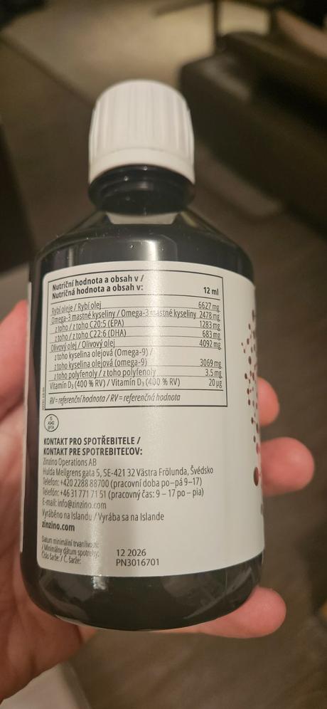 Zinzino balance oil 300ml, 