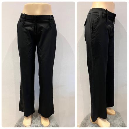 Dámske elegantné nohavice čierne, m