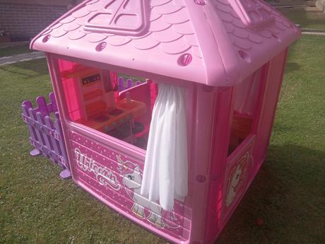 Plastový domček pre dievčatá s kuchynkou, 