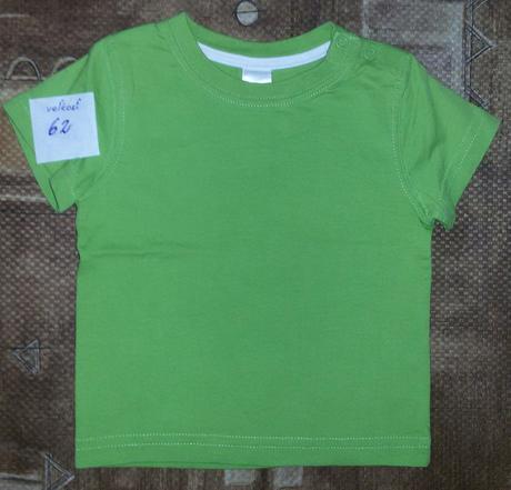 Nenosené tričko s krátkym rukávom, takko,62