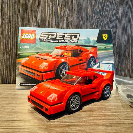 Lego speed champions 75890 ferrari f40 competizi, 