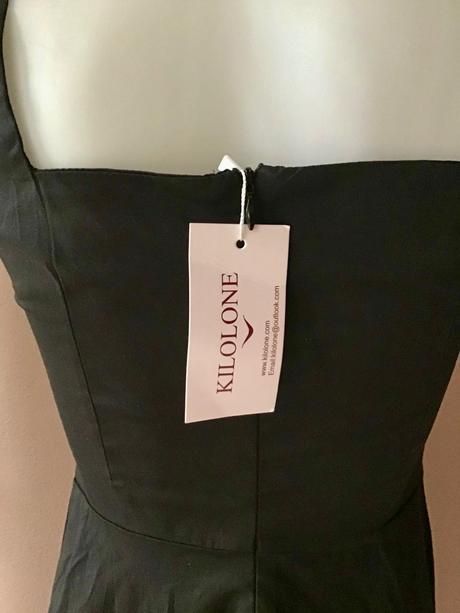 Krásne šaty s visackou, 36 / s