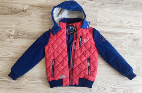 Zimná bunda pre chlapca, 134