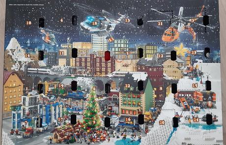 Lego 60063 adventný kalendár, 