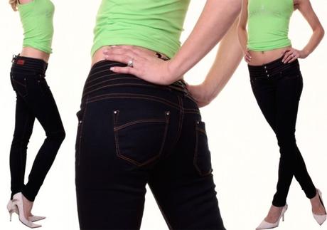 Skinny džínsy miss anna - tmavomodré, 36