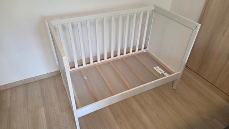 Detska postielka ikea sundvik + matrac + chranic, šírka (cm): 60,dĺžka (cm): 120