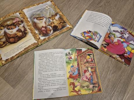 3x rozprávková kniha, 