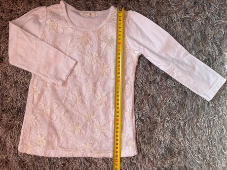 Tričko s čipkou, pumpkin patch,104