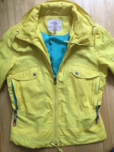 Prechodná žltá bunda m, reserved,m