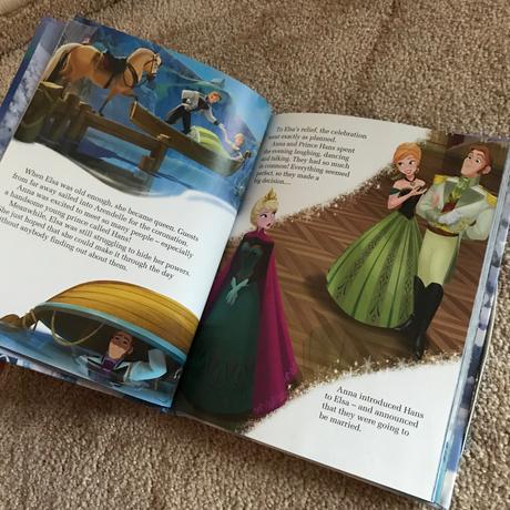 Kniha / dennik frozen v anglictine, 