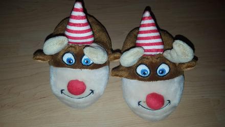 Papuče vianočný sobík, 21