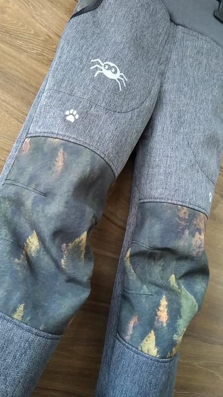 Softshellky s reflexnym prvkom kombin., 62 - 152