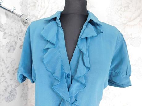 Pekna hodvabna bluzka, f&f,46