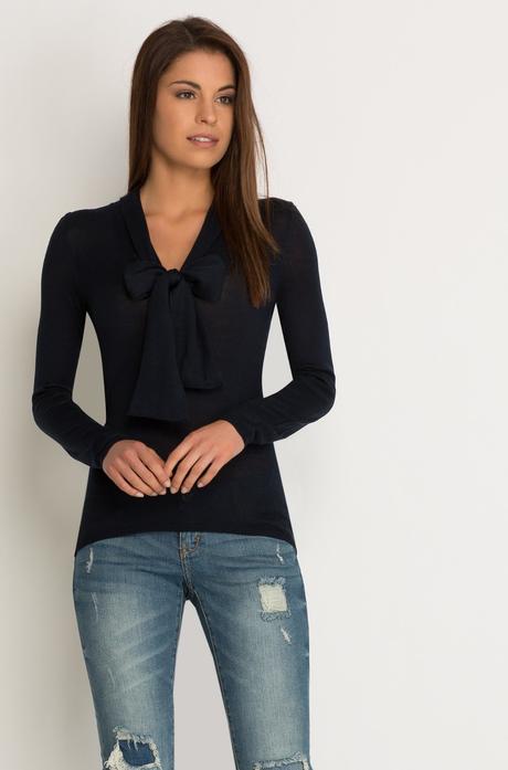 Top s mašľou s/36, orsay,s