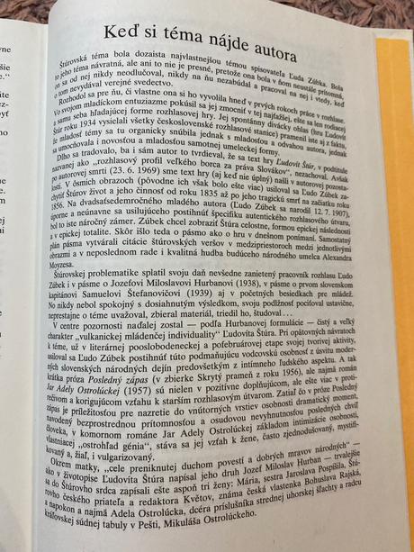 Jar adely ostrolúckej zúbek ľudo štúr ľudovít, 