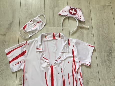 Damsky kostym zombie sestrička m,