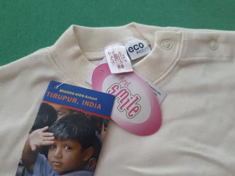 Tricko eco produkt kremove bavlna, smile,68