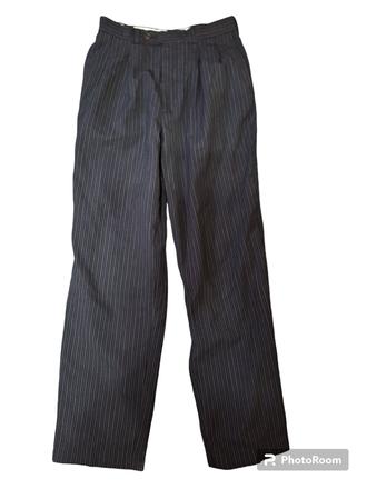 Chlapčenské pásikavé nohavice z obleku, next,170