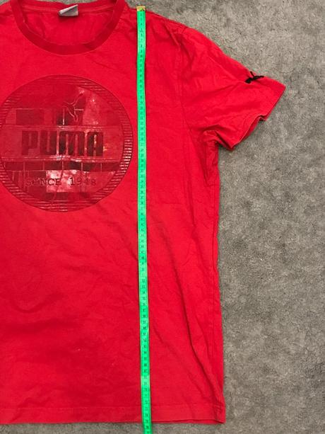 Pánske červené tričko puma, puma,xl