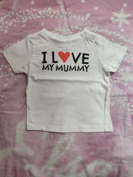 Tričko i love my mummy, dopodopo,74