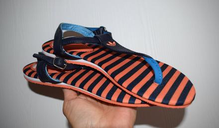 Kožené sandále adidas- dĺžka 23 cm, adidas,37