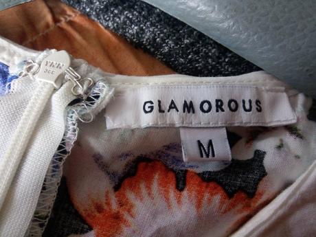 Letné šifónove šaty glamorous, m