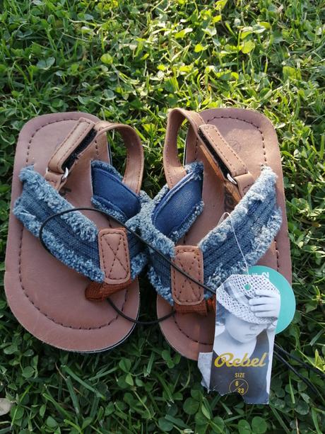 Sandalky "primark", rebel,23