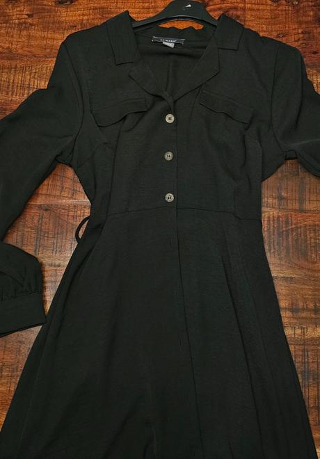 Dlhé čierne šaty, primark,s