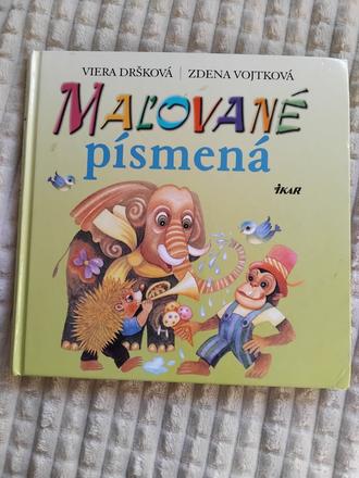 Maľovane pismena kniha,