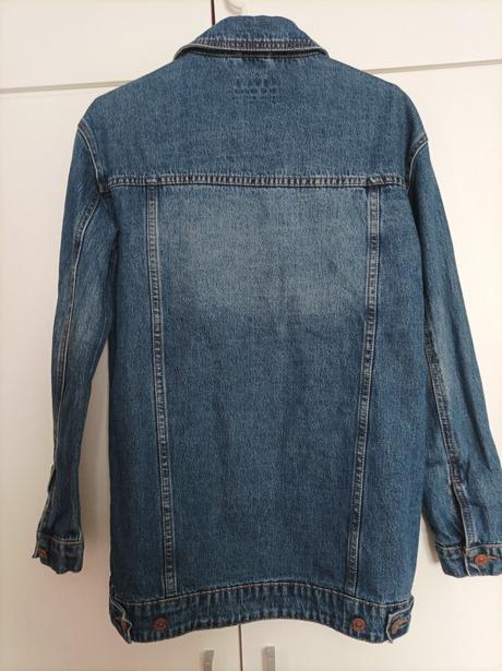 Riflová bunda, denim,xs